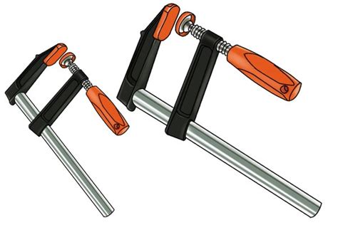 What F-clamp sizes are available? - Wonkee Donkee Tools