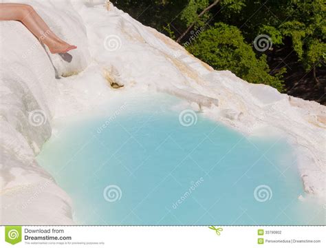 Thermal water stock photo. Image of legs, resort, beautiful - 33790802