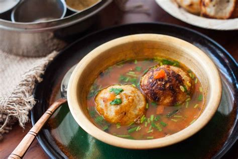 Bonda Soup Recipe-Urad dal Fritters in Spicy Dal Soup by Archana's Kitchen