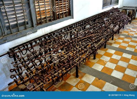 Tuol Sleng Genocide Museum,Phnom Penh, Cambodia Editorial Stock Image - Image: 28708119