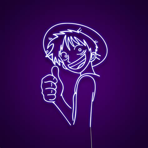 Luffy Neon Sign Neon LED Sign Neon Light By Neonize | ubicaciondepersonas.cdmx.gob.mx