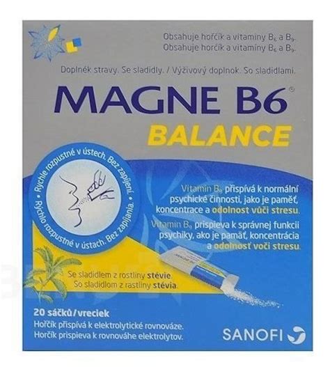 Magne B6 Forte - hořčík a vitamin B6 (recenze + ceny) - Bio Poradce