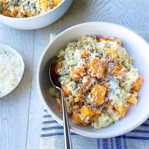 Best Butternut Squash Risotto with Rosemary and Parmesan Recipe-How to Make Butternut Squash ...