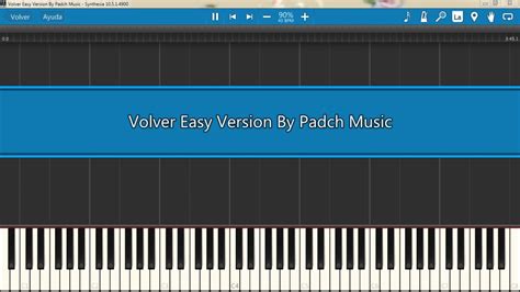 Carlos Gardel - Volver Easy Piano Tutorial by Padch Chords - Chordify