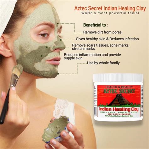 Aztec Secret Indian Healing Clay Mask 454g – Beauty Mind ll Beauty & Cosmetics Store in Bangladesh