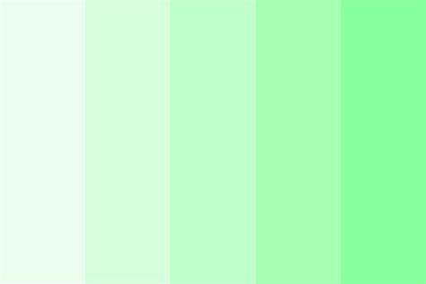 Fresh Mint Gum Color Palette