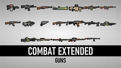 Combat Extended Guns (1.0-1.3) » Модляндия - страна модификаций