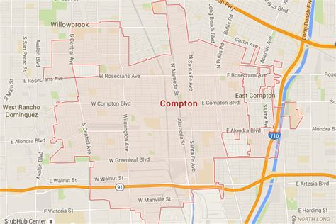 Where is Compton?