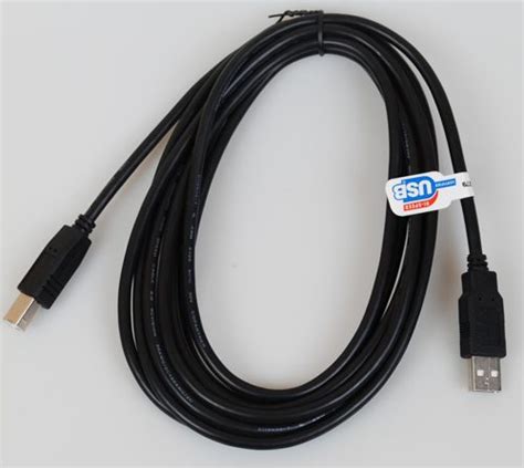 USB A-B Cable 10 ft. | Techni+Contact