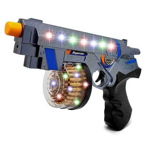 Jual Mainan Anak Tembak Tembakan Laser Gun Ada Suara Tembakan dan Lampu ...