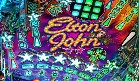 JERSEY JACK Pinball ELTON JOHN COLLECTOR'S EDITION Pinball Machine for sale - COMING SOON ...