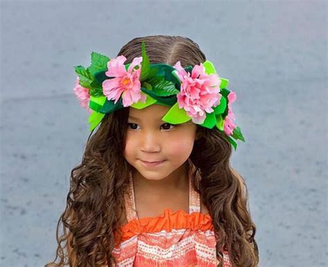 Moana flower crown Moana headpiece Moana headband Moana | Moana