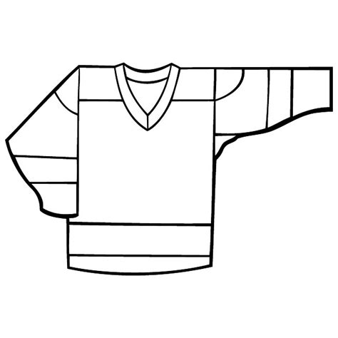 Hockey shirt template.ai Royalty-free Stock Vector Images