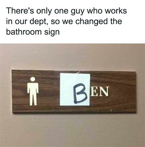 15 Of The Most Creative Bathroom Signs Ever - wideaside