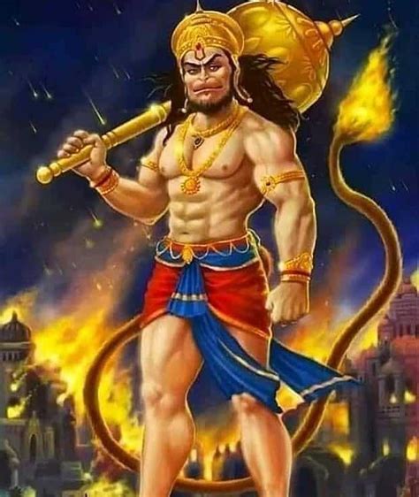 Sri Lord Hanuman Angry Images Photos Free Download