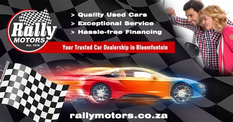 Rally Motors Offers Quality Used Cars for Sale in Bloemfontein