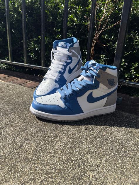 Jordan 1 High True Blue, these are 🔥🔥 arrived in just 6 days : r ...