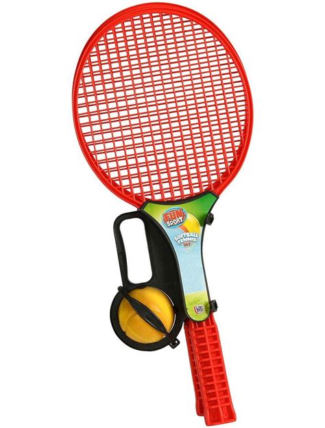 Outdoor Fun Soft Tennis Set With 1 Soft Tennis Ball - Assorted Colour