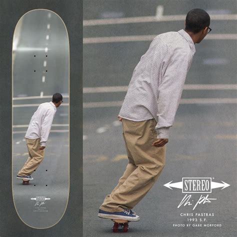 Stereo Chris Pastras Hillbomb Skateboard Deck