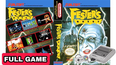 Fester's Quest (1989) Gameplay Walkthrough FULL GAME [NES] - YouTube