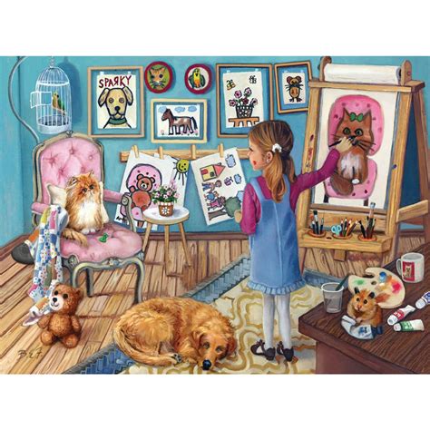 The Artist 1000 Piece Jigsaw Puzzle | Bits and Pieces