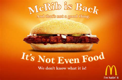 Know It All Joe's Truth in Advertising - The McRib | Know It All Joe