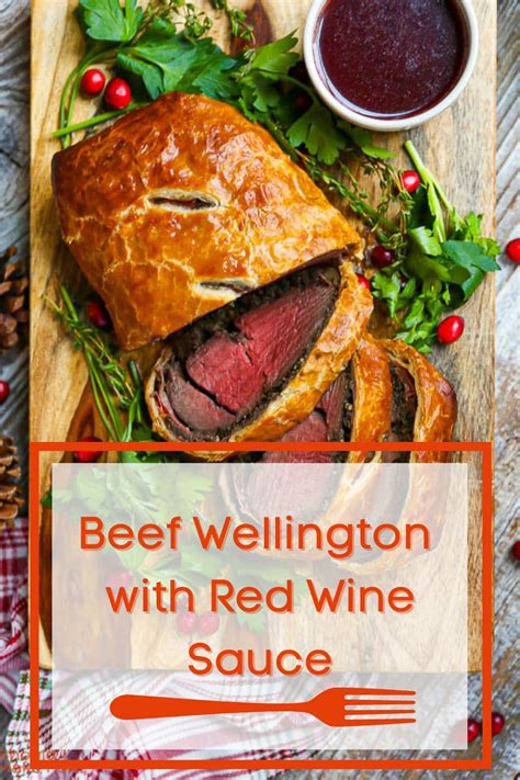 Beef Wellington with Red Wine Sauce | Recipe | Beef wellington recipe ...