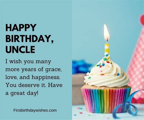 Happy Birthday Uncle Quotes, Birthday Message For Uncle, Cute Birthday ...