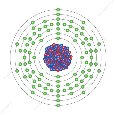 Thorium, atomic structure - Stock Image C013/1648 - Science Photo Library