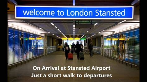 Stansted Departures and Arrivals - YouTube