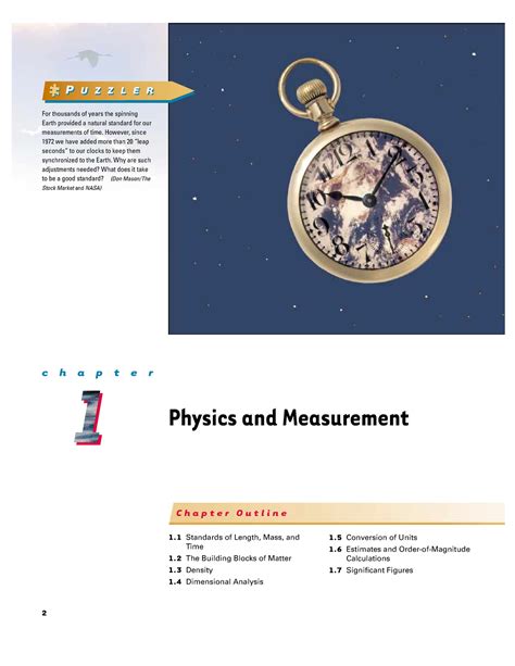 Halliday-Resnick-Walker 2C Fundamentals of Physics - 2 c h a p t e r Physics and Measurement For ...