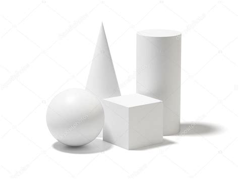 Composition of basic geometric shapes Stock Photo by ©NikolayN 50976385