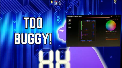 Gigabyte - RGB Fusion Software Needs Work! - auros - YouTube