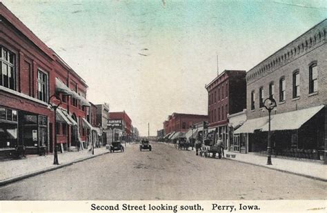 Perry, Iowa, Second Street | April 1913. | photolibrarian | Flickr