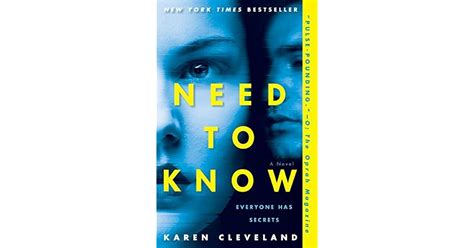 Need to Know by Karen Cleveland