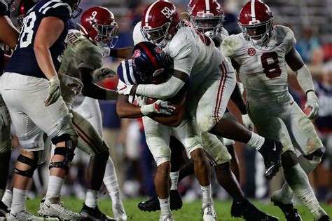 Alabama Football Film Room: Tide defense has rough time against the Rebels - Roll 'Bama Roll