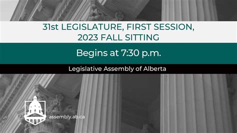 December 6th, 2023 - Evening Session - Legislative Assembly of Alberta ...