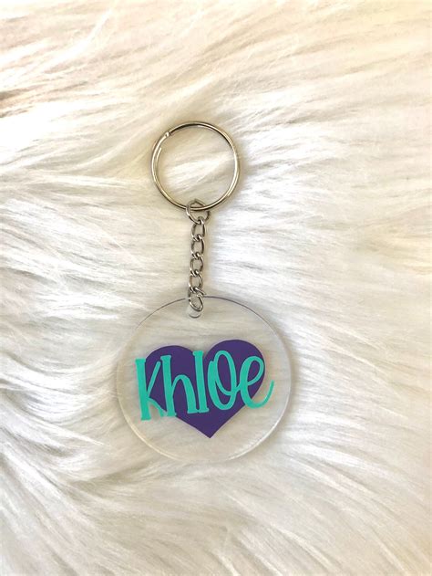 Customized Name Keychains Custom Keychain Personalized Name - Etsy