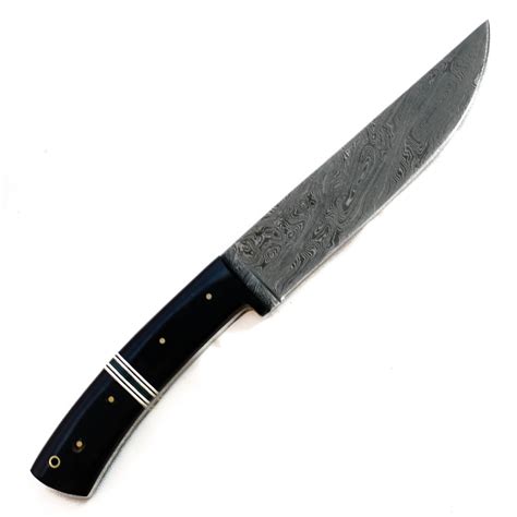 Butcher Knife / Butcher's Knife- High Carbon Damascus Steel Blade - Battling Blades