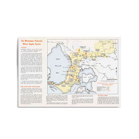 Mornington Peninsula, Victoria Vintage Maps