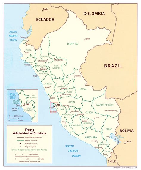 Peru Maps - Perry-Castañeda Map Collection - UT Library Online