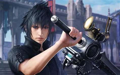 Télécharger fonds d'écran Noctis, les jeux de 2018, RPG, Final Fantasy XV pour le bureau libre ...