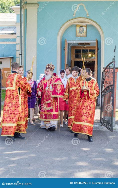 The Metropolitan Celebrated the Divine Liturgy in the Russian Orthodox ...