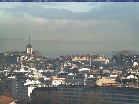 News from the Schloss: Geneva weather conditions 23 January 2012