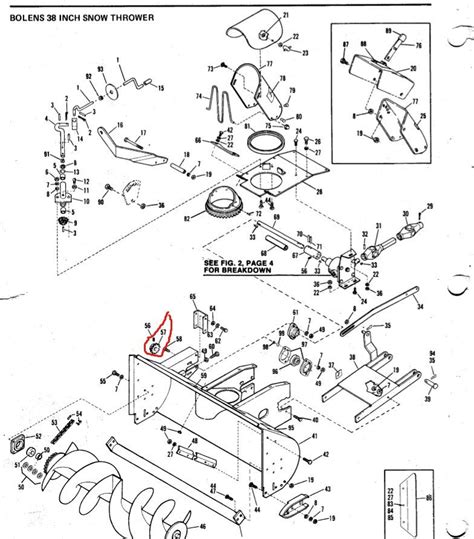 Bolens Parts :: Bolens Snowblower Parts :: Bolens Snow Blower sprocket ...