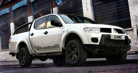 Mitsubishi L200 Barbarian Black - UK Triton gets dark - paultan.org