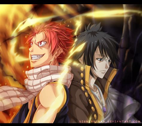 Fairy tail - Natsu and Zeref by DesignerRenan on DeviantArt