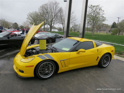 HOVER MOTOR COMPANY: Hendrick Chevrolet was crammed with Corvettes