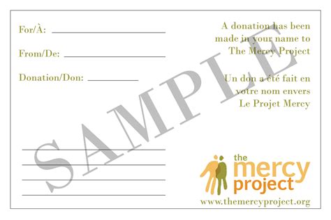 Fundraising Pledge Card Template – Cardtemplate.my.id