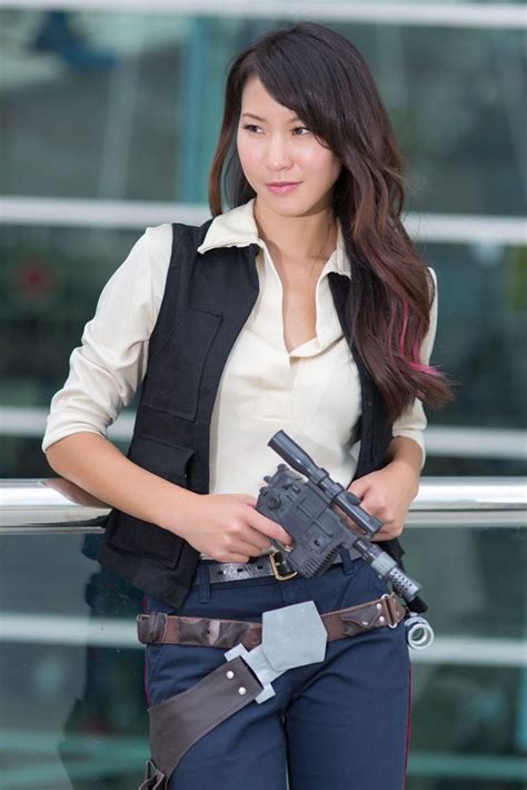 Female Han Solo Cosplay | Han solo cosplay, Star wars outfits, Cosplay tutorial